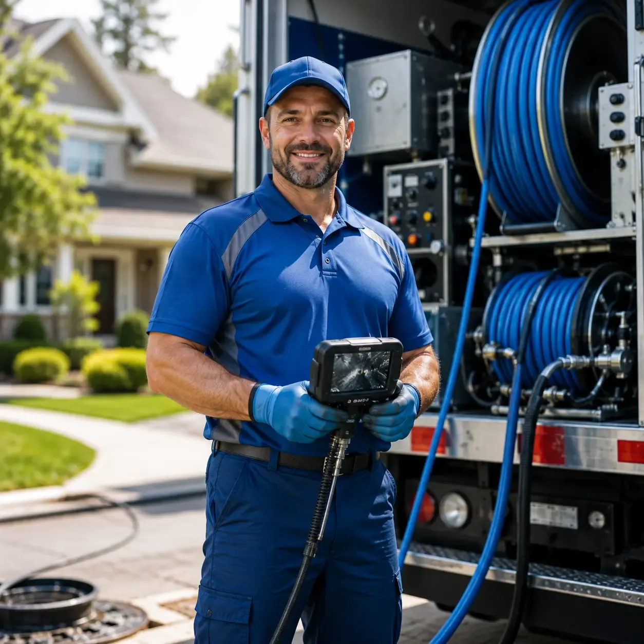 Local outdoor drain cleaning specialists in Brave, PA